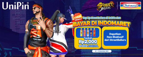 Top Up Streetballers Playpark, Dapatkan Item Eksklusif + Tebus Murah Sosro Fruit Tea Rp2rb